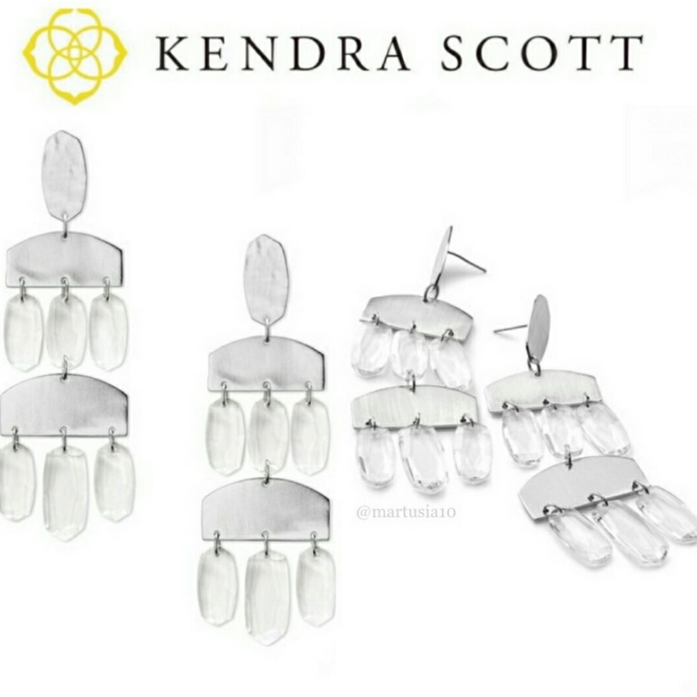 NWT Kendra Scott Emmett Stone Dangle Earrings